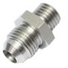 15808 - Adaptor, AN-6 Male to M12 x 1.5mm, Stainless, including aluminium sealing washer
