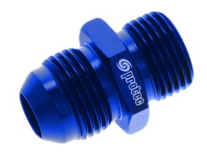 15818 - Adaptor, AN-8 Male to M18 x 1.5mm, Blue