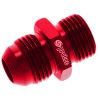 15819 - Adaptor, AN-8 Male to M18 x 1.5mm, Red