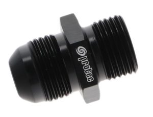 15800 - Adaptor, AN-8 Male to M18 x 1.5mm Black