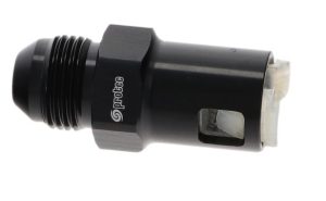 15854 - OE Quick Connect, AN-8 Male to 3/8" Female, Black, Plastic Insert