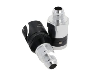 15834 - Bayonet Type Dry Break Coupling, Viton Seals, AN-10 Male Pair