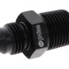 15816 - Adaptor, AN-6 Male to 3/8 NPT Male, Black