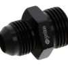 15845 - Adaptor, AN-8 to AN-10 ORB, Male-Male, Including Viton O Ring, Black