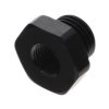 15894 - Port Plug, AN-8 ORB, Hex Head, Including Viton O Ring, Black
