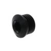 15893 - Port Plug, AN-8 ORB, Round Head, Including Viton O Ring, Black