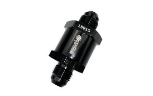 15910 - Check Valve, AN-6 (JIC) Male to AN-6 (JIC) Male, 5 psi Spring