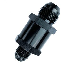 15917 - Check Valve, AN-8 (JIC) Male to AN-6 (JIC) Male, 5 psi Spring