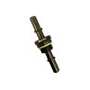 15887 - OE Quick Connect, 3/8" SAE Male to AN8 ORB with 3/8" SAE Male , Black
