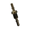15888 - OE Quick Connect Bulkhead, 3/8" SAE Male to AN8 ORB with 3/8" SAE Male , Black